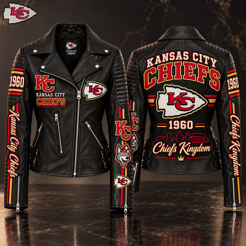 Women's Leather Moto Jacket HANNN TND KACI 1910263