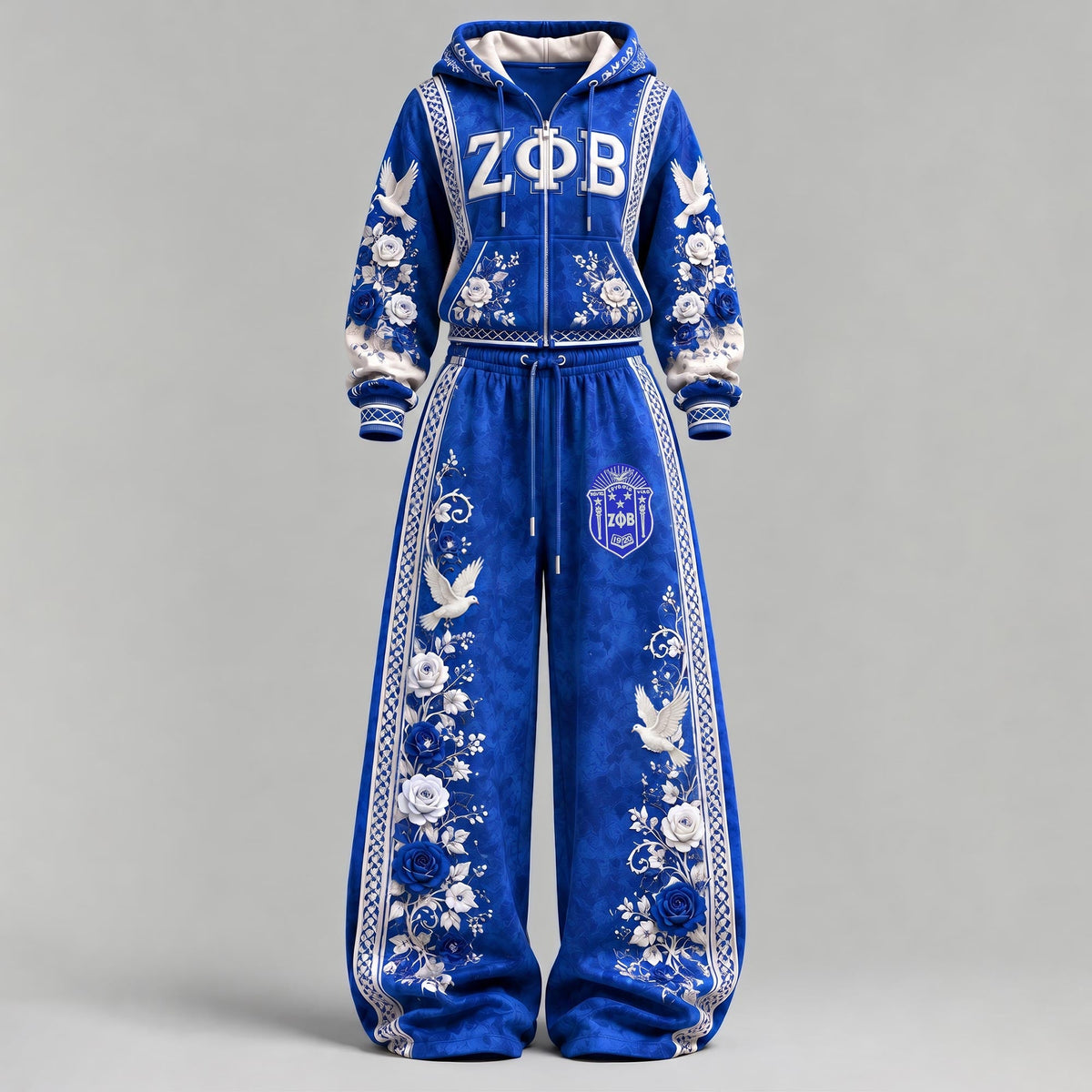Premium Zip Hoodie Set TLQ HTT ZPB 2310266