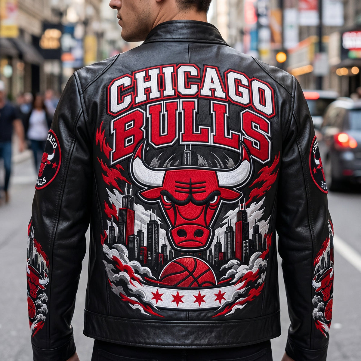 LEATHER JACKET TULT NTH CHBU 2610261