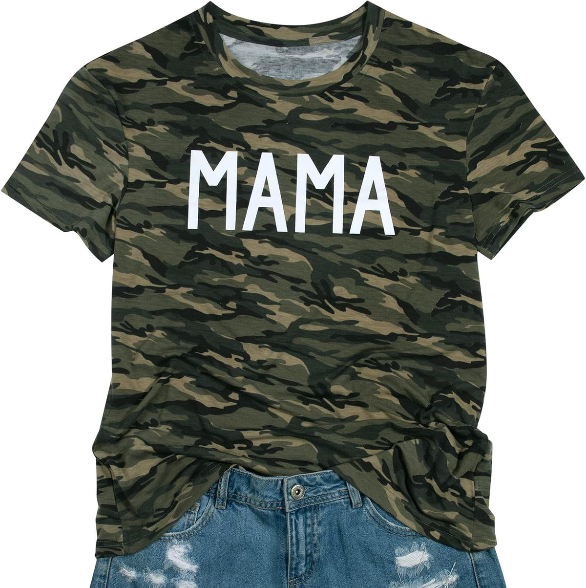 Mom and Son Matching Outfits Mama and Mama's Litter Man Print Shirts Cute Mom and Son Mothers Gifts
