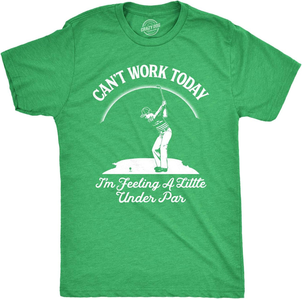 Funny Mens Golfing T Shirts Best Dad by Par and Other Graphic Golf Tees for Dads