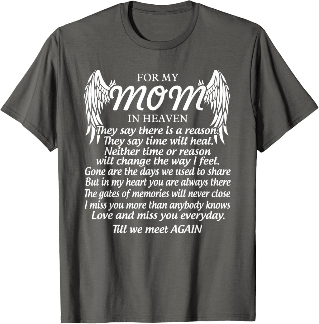 For My Mom In Heaven Love My Mom So Much Missing Mother Day