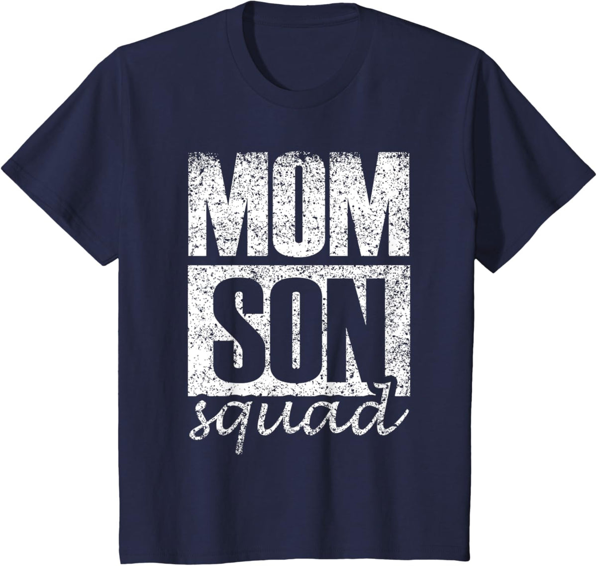 Mama Mom Son Mothers Day Love Mama Mommy Son Squad Mother's Day Matching Mom Sons Mother Son T-Shirt, Small, Black