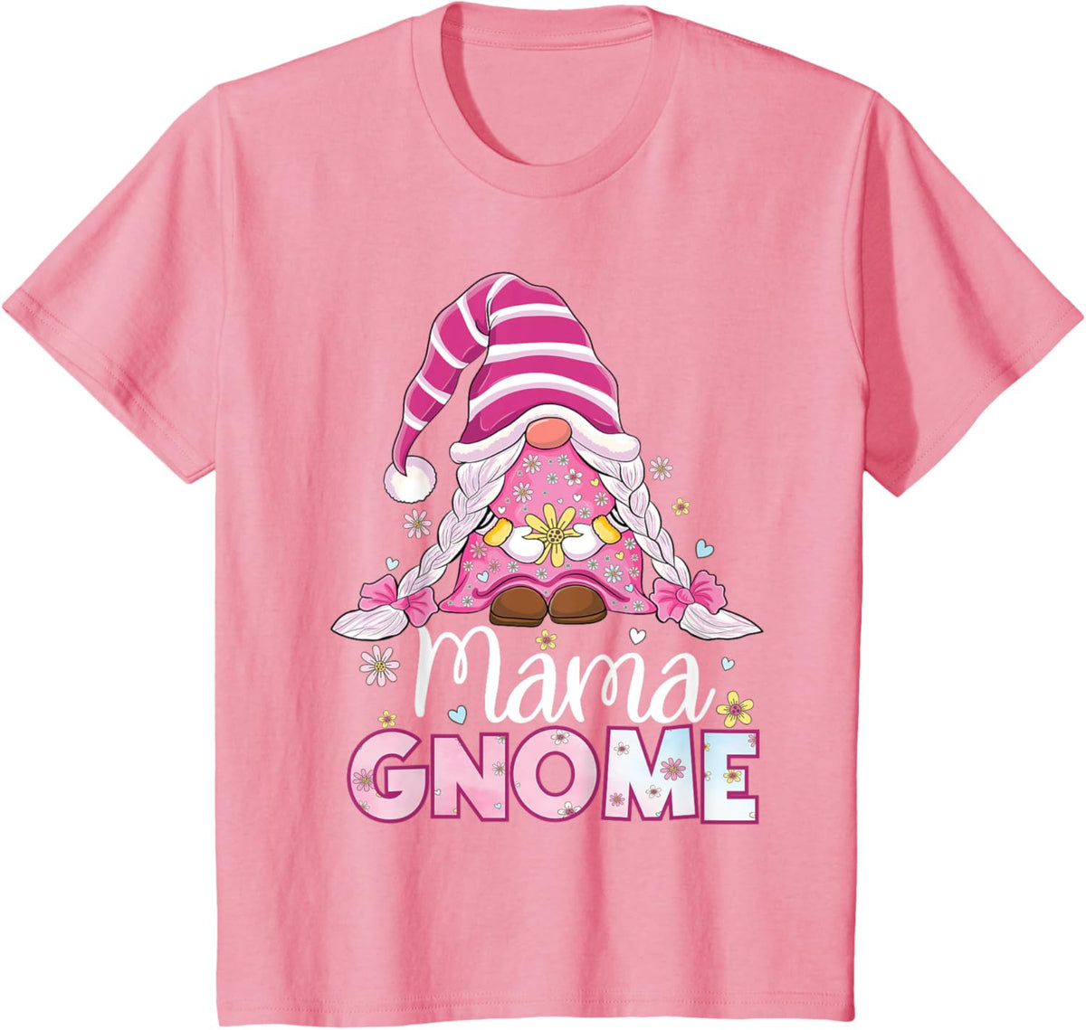 Flower For Mom Gnomies Cute Gnome Mom Happy Mother's Day