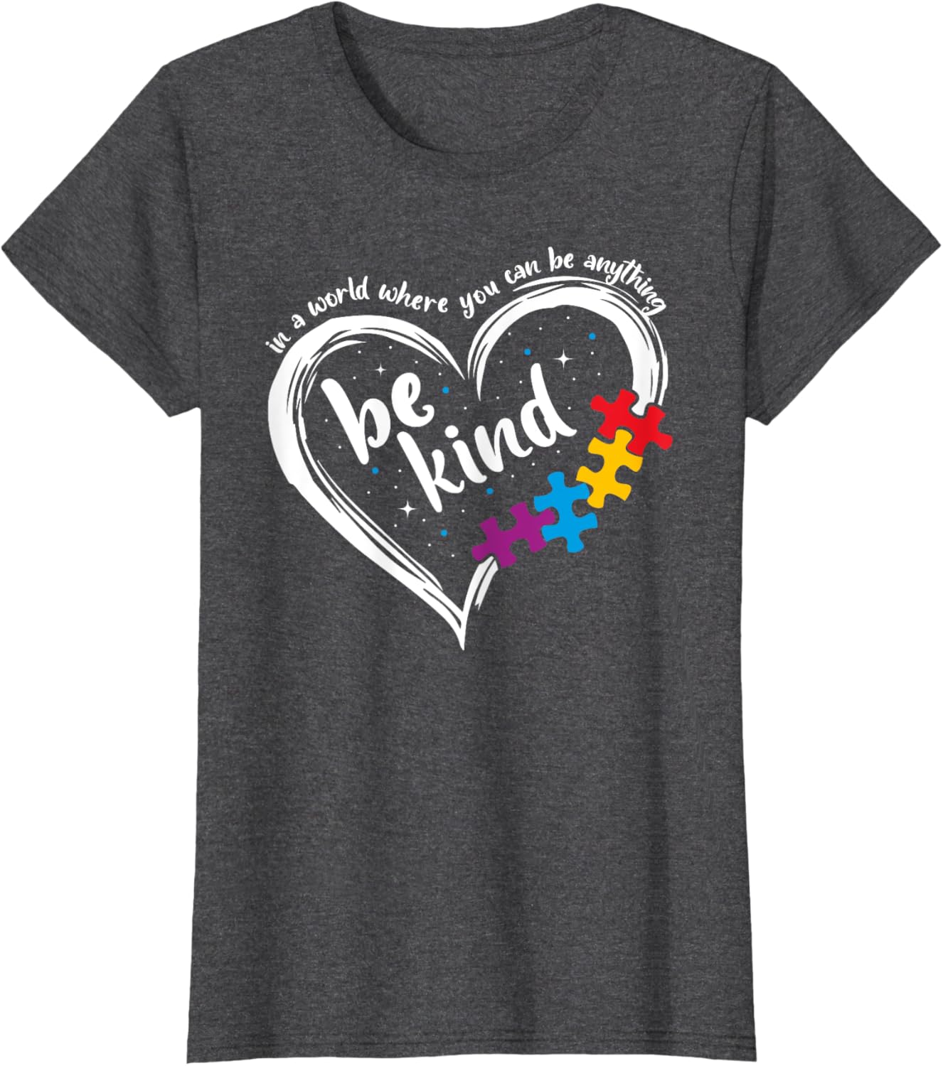 Autism Be Kind Women Blue Be Kind Autism Awareness
