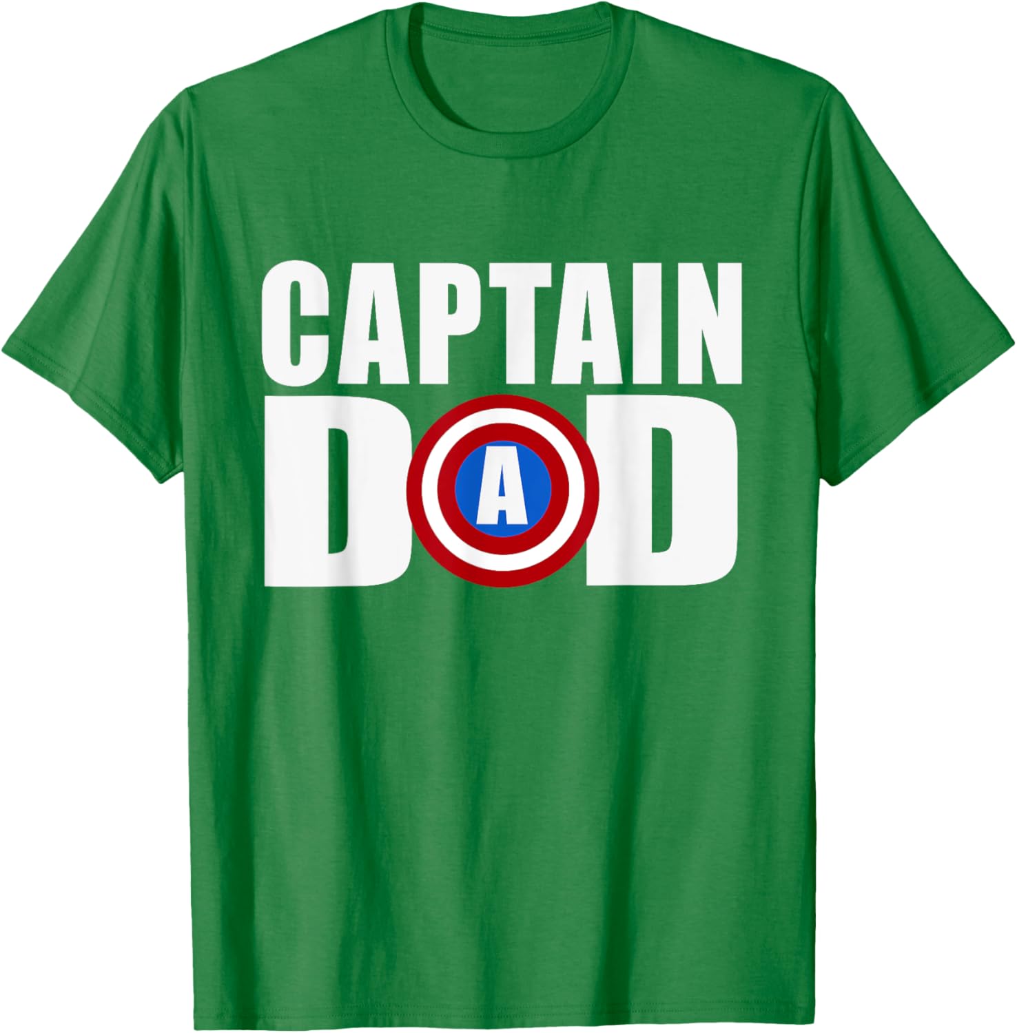 Funny Super Captain Dad Superhero Fathers Day