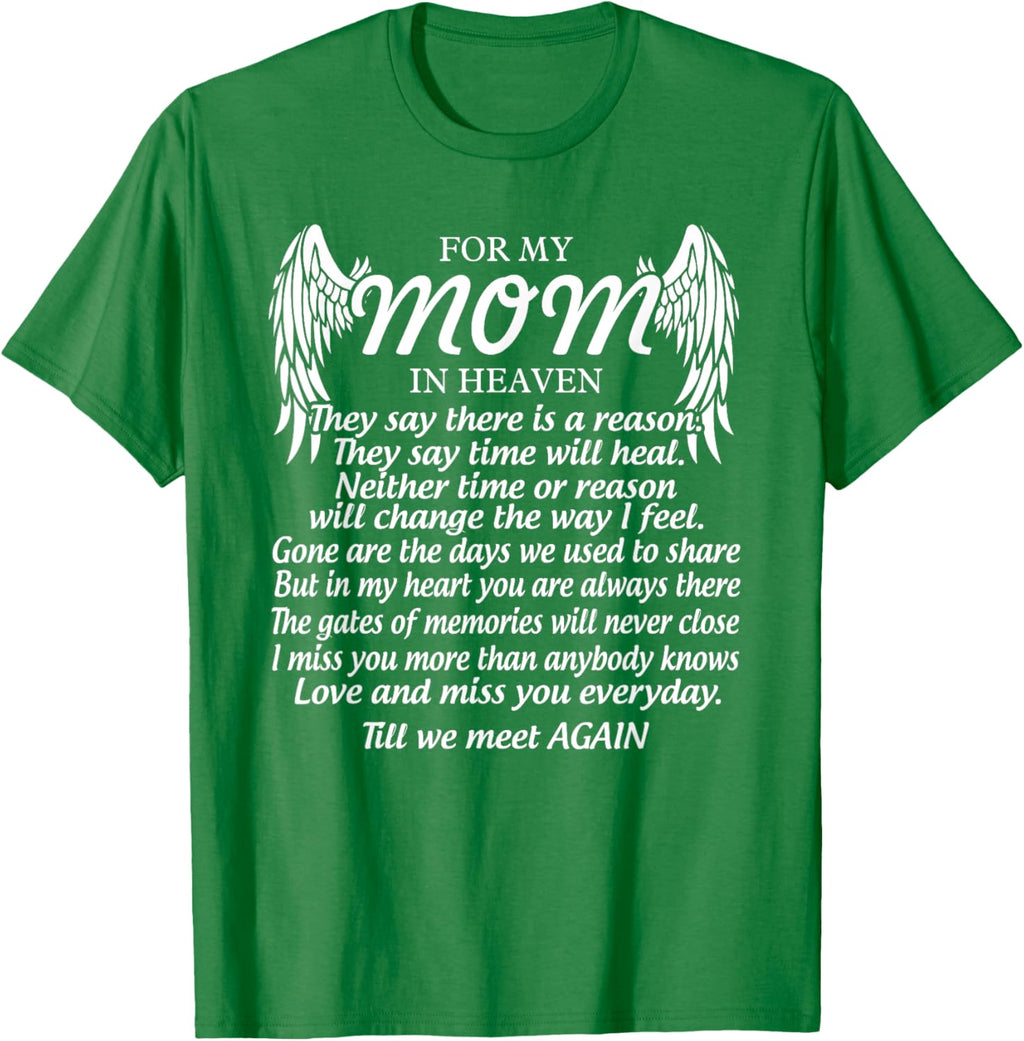 For My Mom In Heaven Love My Mom So Much Missing Mother Day