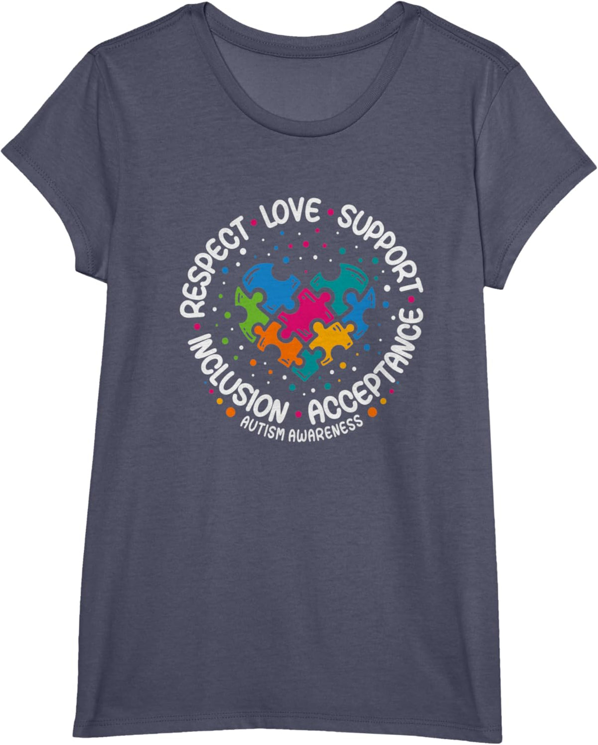 Autism Awareness Respect Love Support Blue Autism