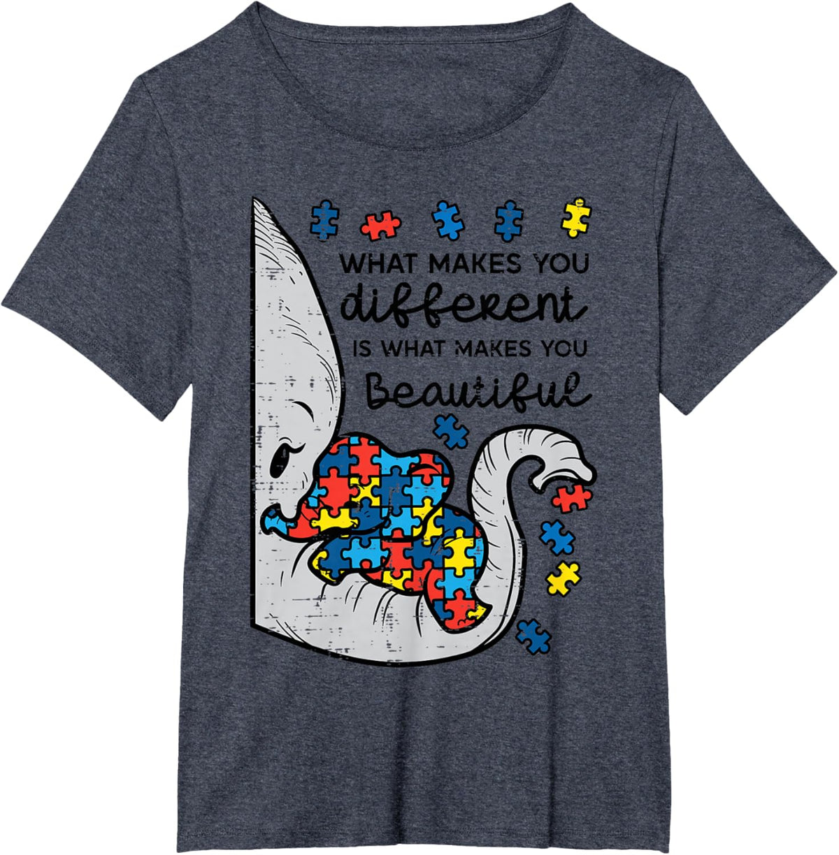 What Makes You Different Beautiful Elephant Autism Awareness