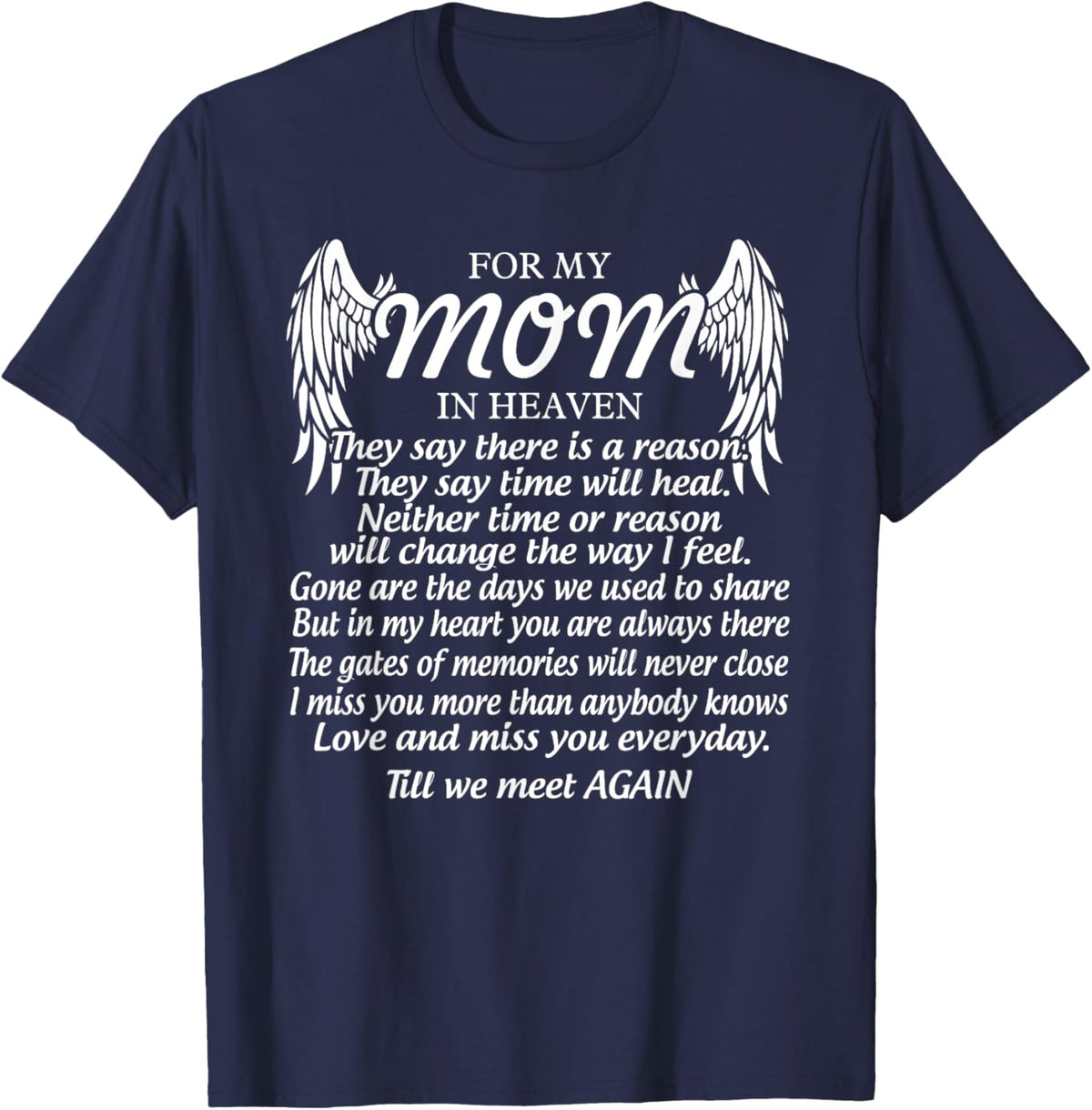 For My Mom In Heaven Love My Mom So Much Missing Mother Day