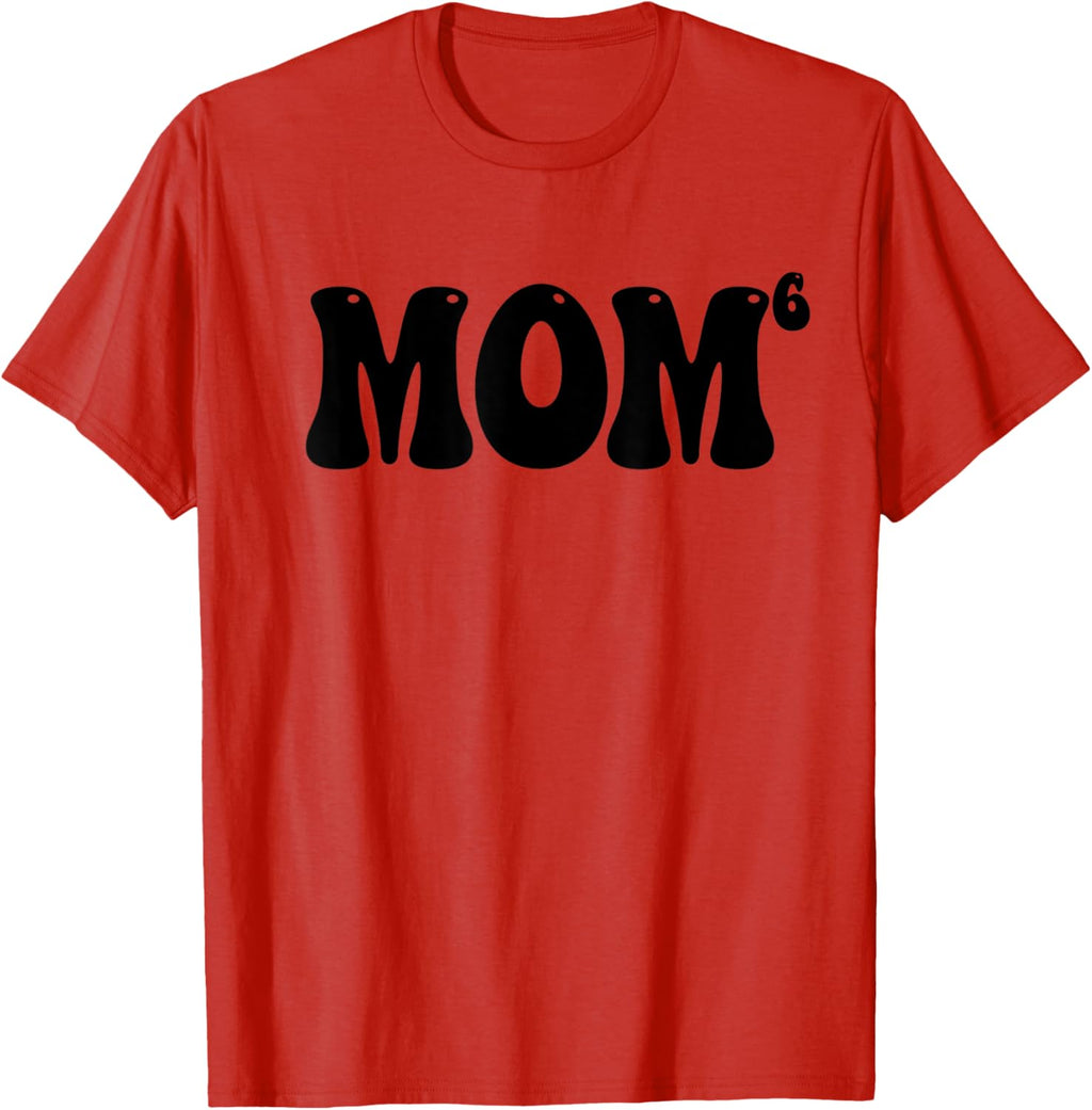 Mom6 Mom of 6 Mother of Six Kids Mama Gifts Mothers Day